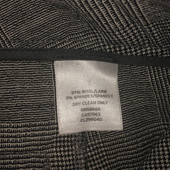 classiques entier Gray Wool/Spandex Trousers - Picture 5 of 6